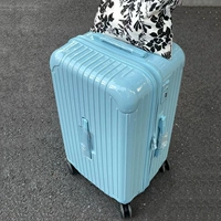 Модель с застежкой-молнией большой емкости, устойчивой к царапинам, — Glacier Blue [таможенный замок + бесшумное колесо]