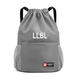 Мешочек, спортивный рюкзак подходит для мужчин и женщин, простая одежда для йоги, баскетбольная спортивная сумка, сумка для хранения, делается под заказ, на шнурках