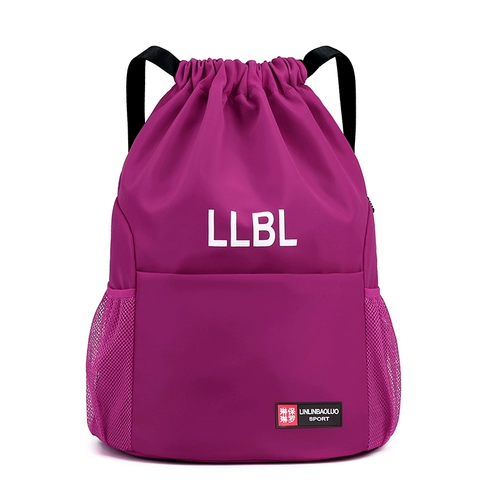 Мешочек, спортивный рюкзак подходит для мужчин и женщин, простая одежда для йоги, баскетбольная спортивная сумка, сумка для хранения, делается под заказ, на шнурках