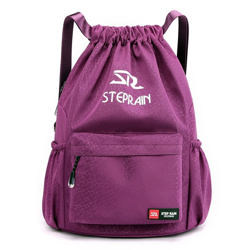 Вместительная и большая спортивная спортивная сумка подходит для мужчин и женщин для путешествий для тренировок, рюкзак, баскетбольный мешочек, коллекция 2023, надевается на плечо, на шнурках