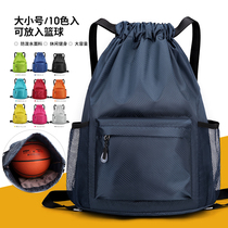 Customized drawstring pockets wet and dry separation swimming storage backpack travel bag drawstring backpack sports training basketball bag