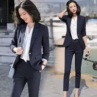 Комплект, лонгслив, модный элитный пиджак классического кроя для работы, в корейском стиле