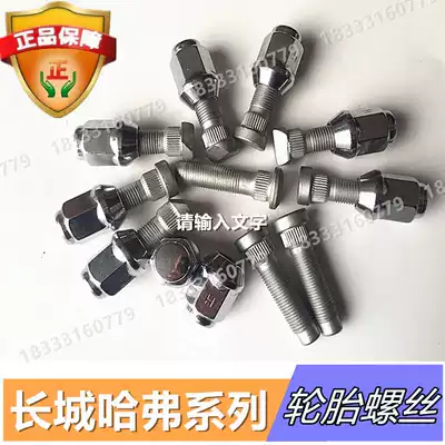 The Great Wall behind Harvard M2 M4 H3 H5 H6 Tengyi C20 C30 C50 V80 tire screw nut