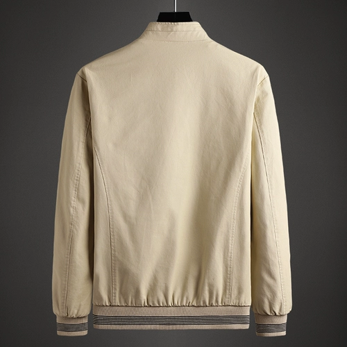 Мужская осенняя хлопковая куртка, для среднего возраста