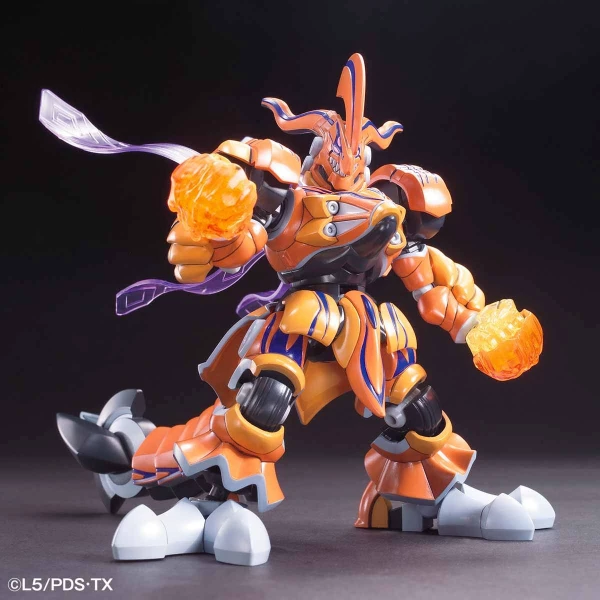 Spot Bandai WARS LBX репродукция картонного бойца Eveltan Yan Demon Демон Демон демонстрационная модель
