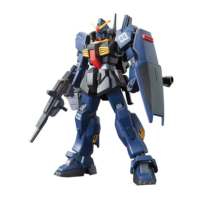 Собранная модель Bandai Titans Gunpla HGUC RX-178 MKII в масштабе 1/144