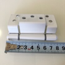 Old fashioned plastic rigid doors and windows flat door open door inner button hinge window hinge iron inner buckle 180 degrees hinge flat open door