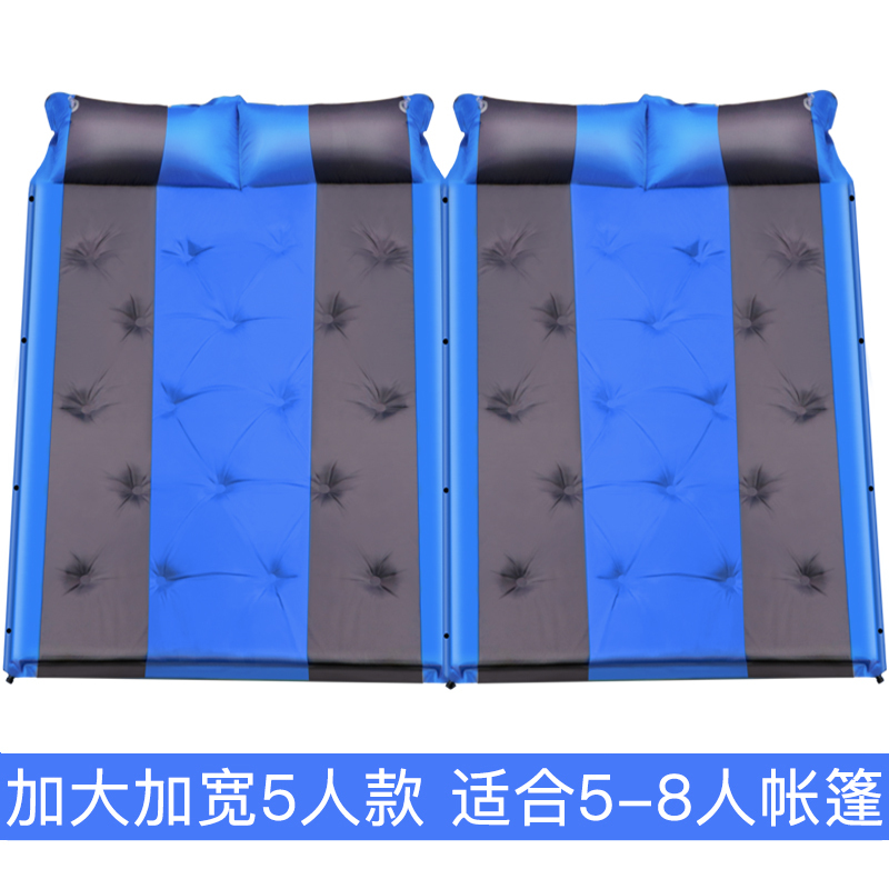 Spring Outing Automatic Inflatable Moisture-Proof Mat 1.1 1.2 1.8 2.1 2.4m Wide Tent Mat Camping Sleeping Mattress