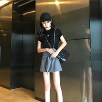 Mature style womens temperament small man to wear high Cold Light ripe style royal sister style skirt two-piece summer