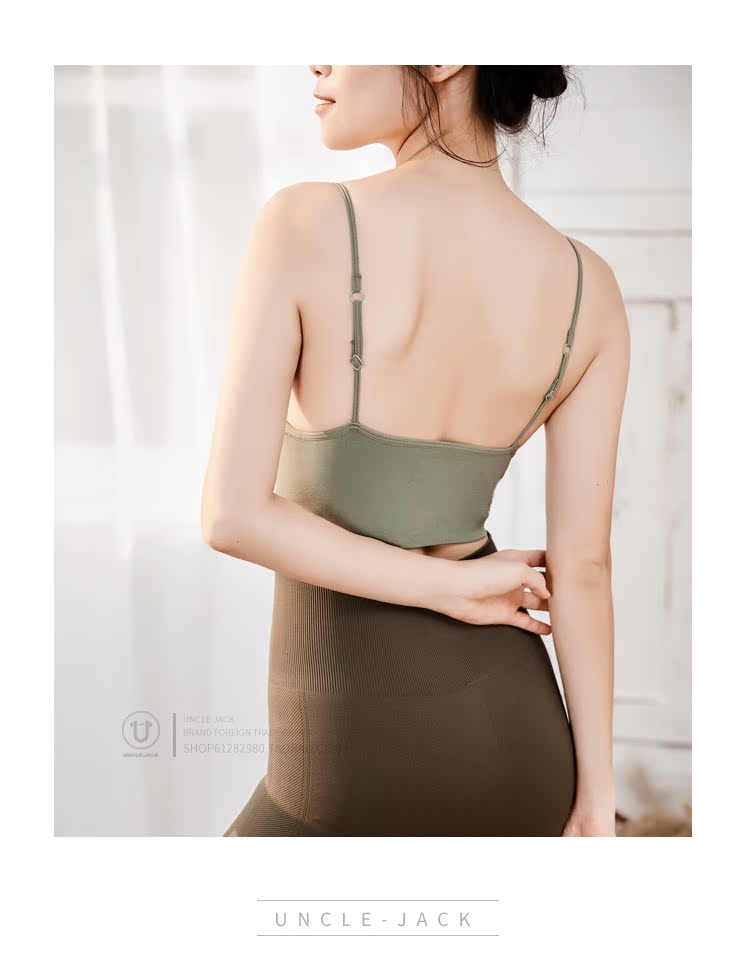 Không có vòng thép tập hợp bọc ngực áo ngực đẹp trở lại đồ lót thể thao chống sốc chạy áo ngủ ống hàng đầu nữ sinh áo ngực thể thao nike