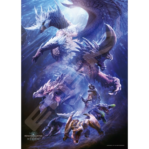 Spot Japanese Genuine Ensky Monster Hunter 15th Anniversary Edition Jigsaw Puzzle 1000 Pieces Birthday Creative Gift