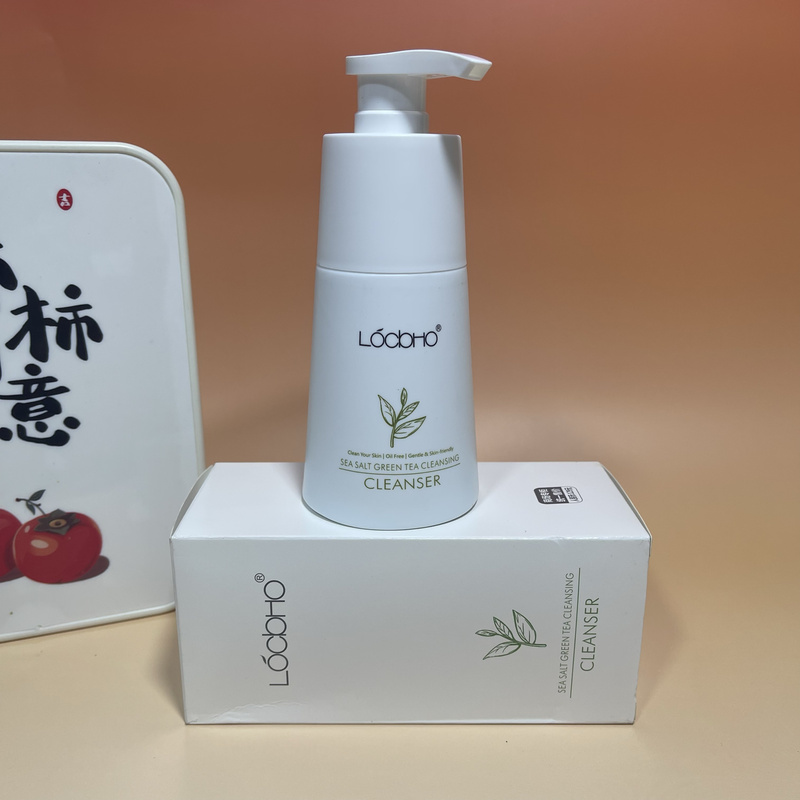 Locbho Sea Salt Green Tea Cleansing Milk Deep Cleansing, Mite Removal, Refreshing, Gentle, Non-Tight, High Foaming and Easy to Rinse Locbho Sea Salt Green Tea Cleansing Milk Deep Cleansing, Mite Removal, Refreshing, Gentle, Non-Tight, High Foaming and Easy to Rinse