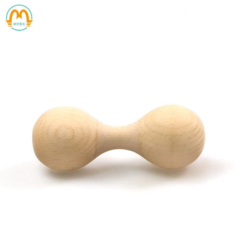 Cute MonteReonli Early Education Toy NIDO Teaching Aids Toy Baby Double-Headed Sandhammer Grip Training