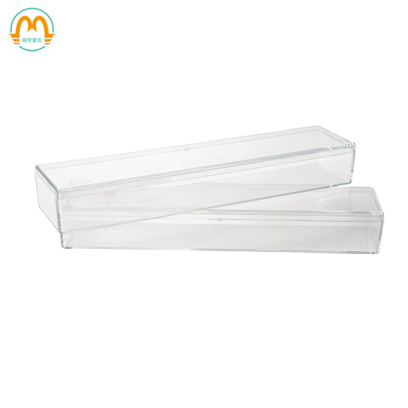 Meng's language card containing box Kindergarten children acrylic strip-shaped heaven and earth cover containing box teaching aids-Taobao