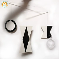 Интеллектуальная игрушка Монтессори для новорожденных для младенца, погремушка для кровати, учебные пособия, раннее развитие