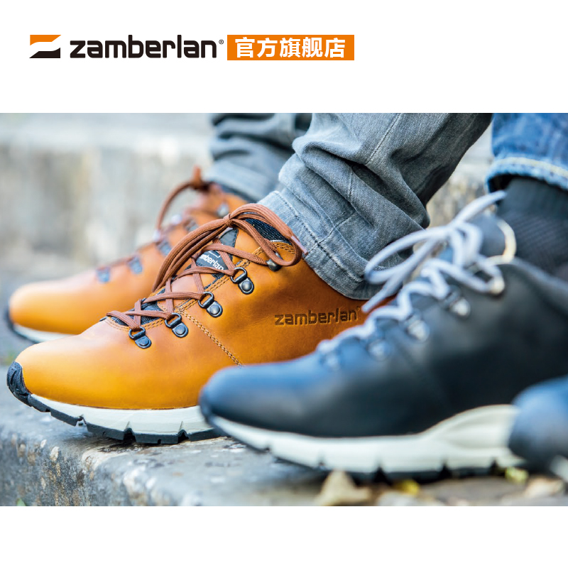 Zamberlan Zambella Outdoor Hiking Shoes Men's Cornell Low Help Casual Outdoor Shoes 322323