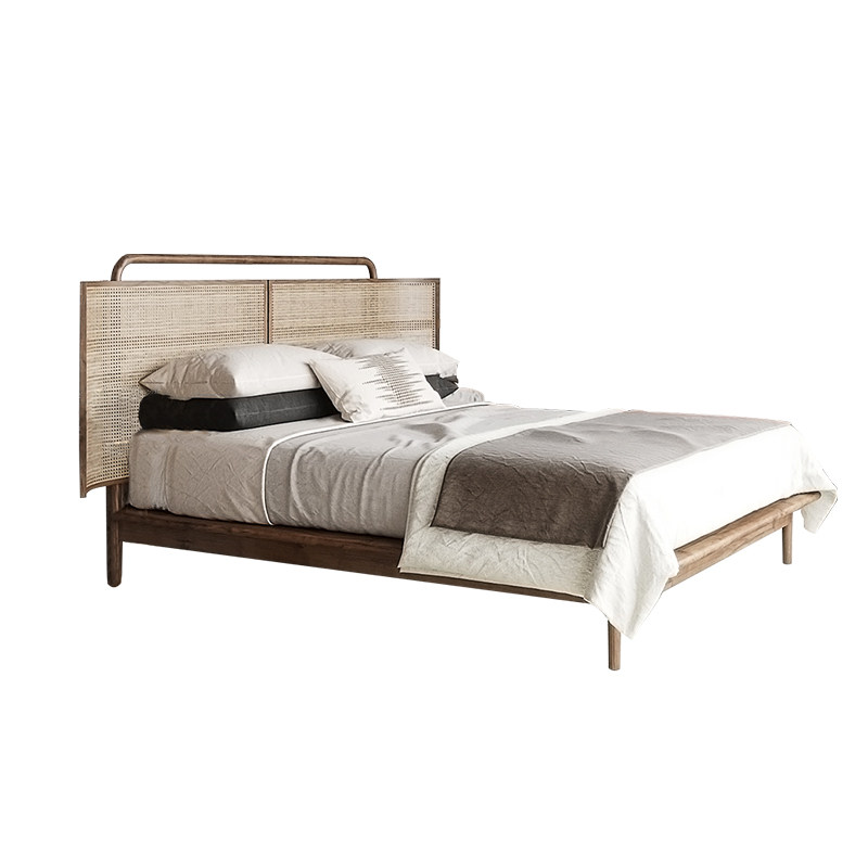 Кровать двуспальная Butterfly орех 1.5м