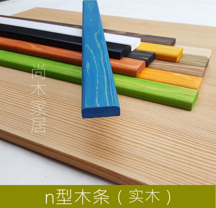 Solid wood wood wood wall decoration material School model manual(n color)