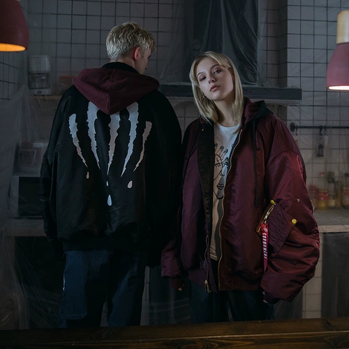 Двусторонная удерживающая тепло куртка для отдыха, пуховик для влюбленных, оверсайз