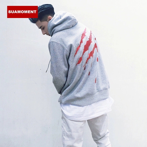 Осенняя толстовка с капюшоном для влюбленных, балахон, оверсайз