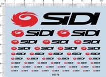 00779-A317 -SiDI model car sticker