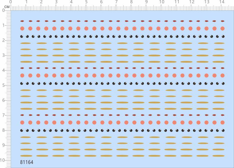 81164 whole edition of glue incomparably nine-tailed eye water sticker dolls Handmade clay Man Puppet blush A6-Taobao