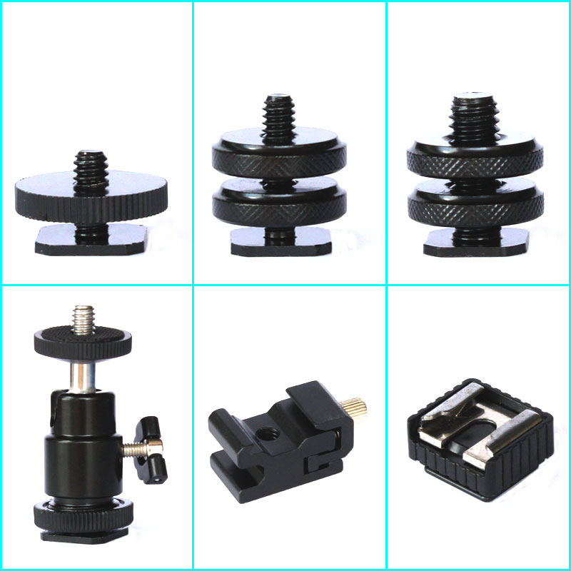 ホットシューブラケット延長 3/8 変換ブラケット コールドシューインターフェース 1/4 ネジ フラッシュジンバル 携帯電話ホルダー