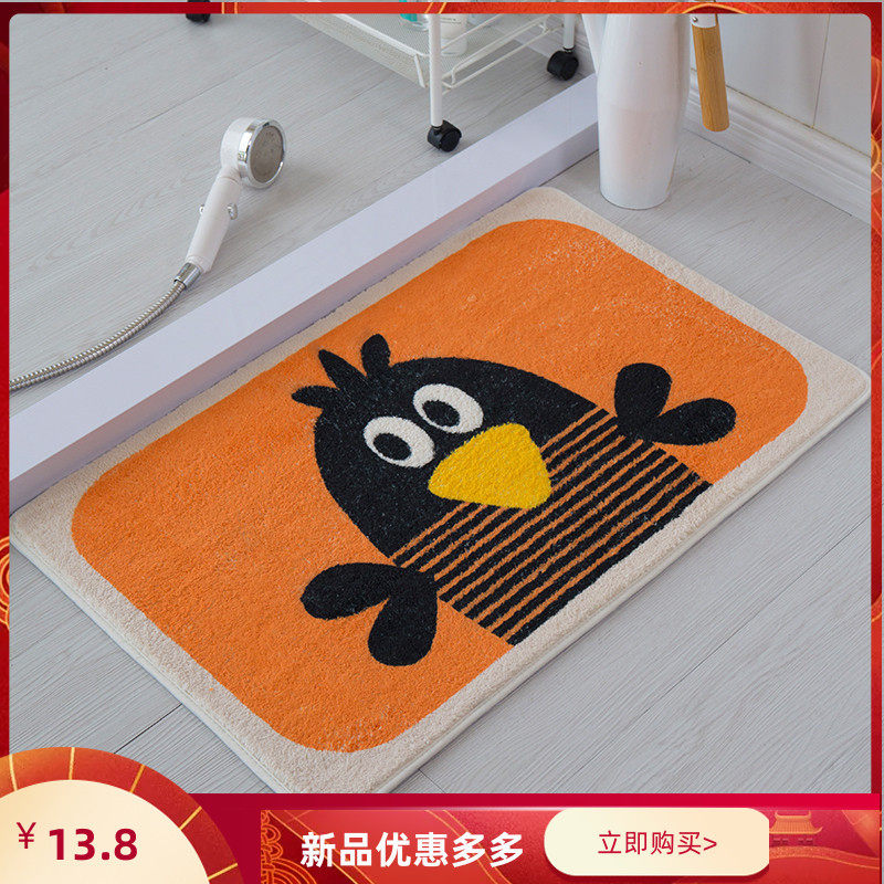 Light Extravagant Home Dressing Room Ground Mat Bathroom Absorbent Anti Slip Mat Entrance Door Mat Rug Doormat Foot Mat