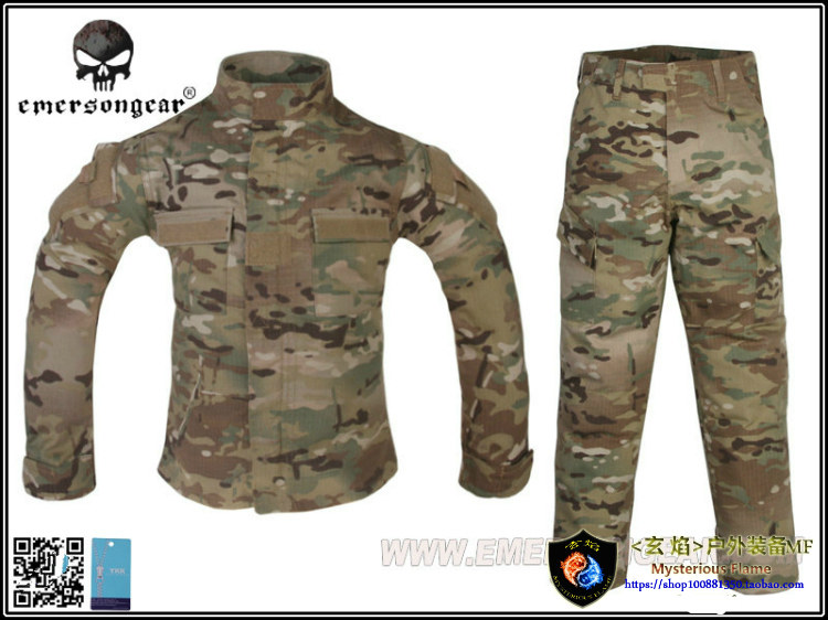 Emersongear Emerson new children's wear version BDU training suit children's outdoor military training suit