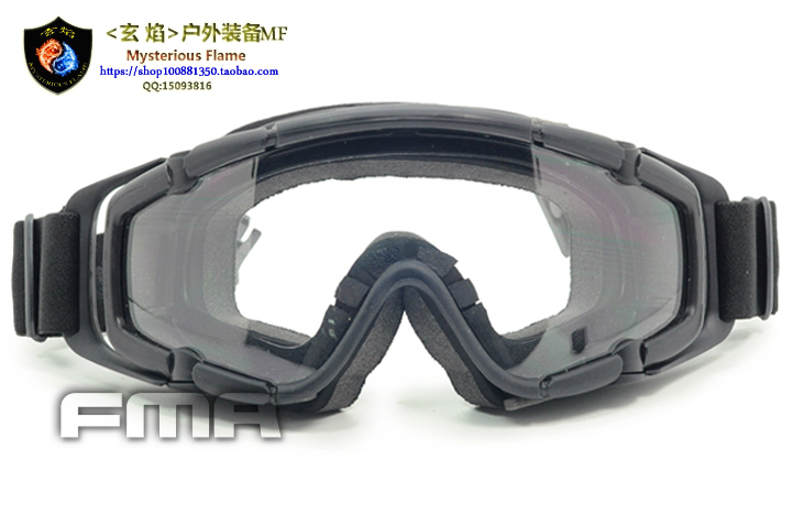 FMA OK Goggle Goggle Outdoor Riding Field CS Ski Goggle Goggle (Safety Helmet Mount)