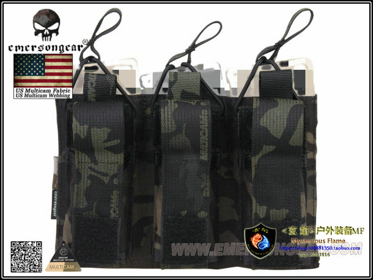 Emersongear Love Merson Exochromatic MC Camouflage Series Upper Open Double Double Use Triple Pack Accessories Bag