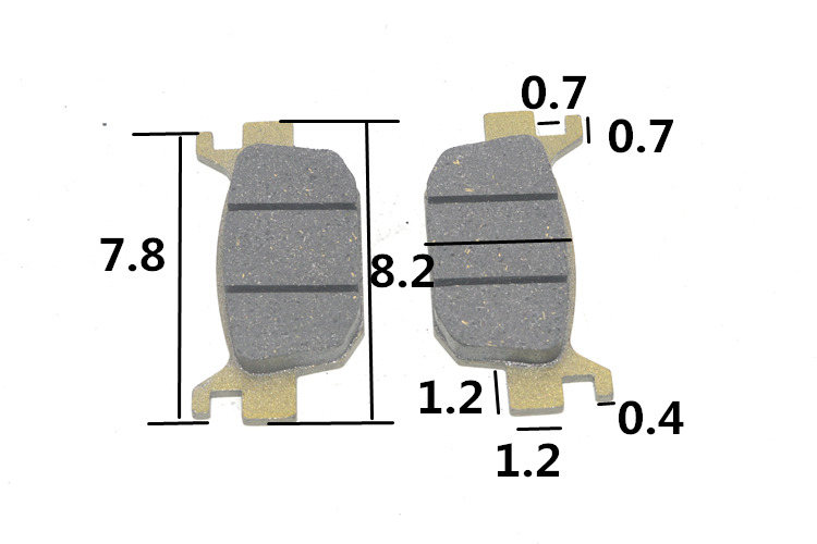 Đường đua xe máy Xe thể thao Little Ninja Golden Eagle Horizon Longyou br cbr Đĩa phanh trước và sau bộ thắng đĩa sau wave
