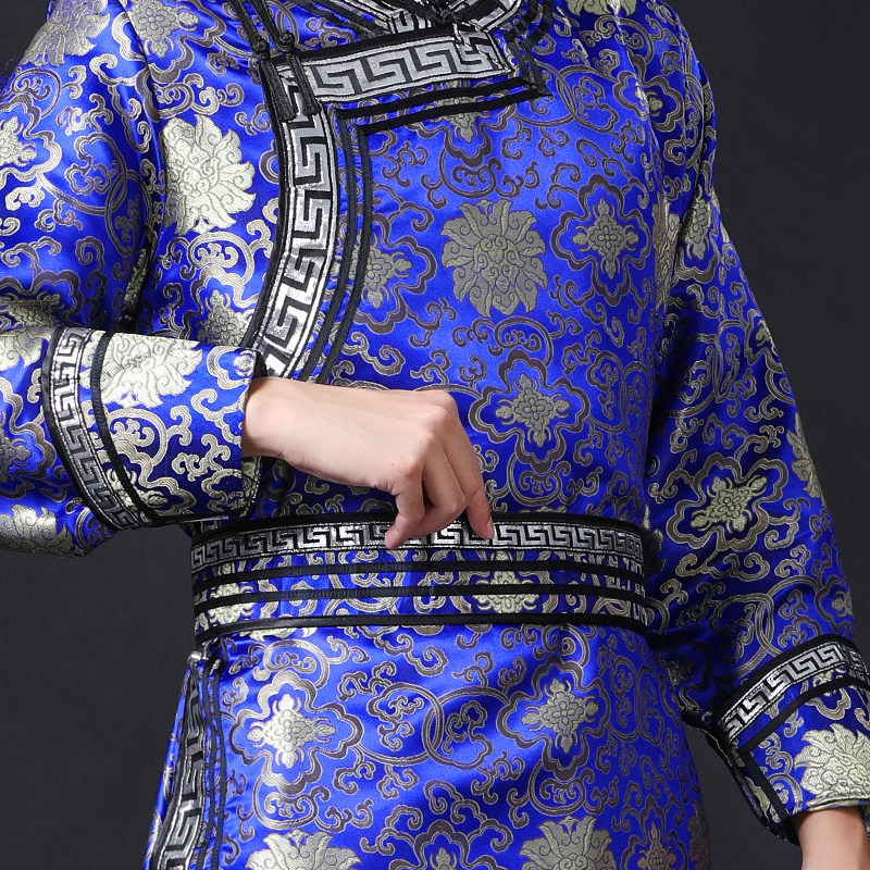 👗蒙古风情,穿越千年的时尚盛宴!男士蒙古袍,让你一秒变草原王子!👑-民族服装-淘宝好物网