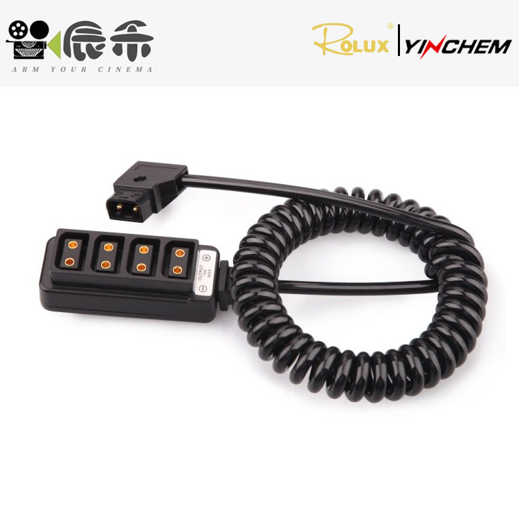 Yingchen RL-FB1 FB2 V port large battery 1/4 D-tap power cord B port 1/4 power supply distributor