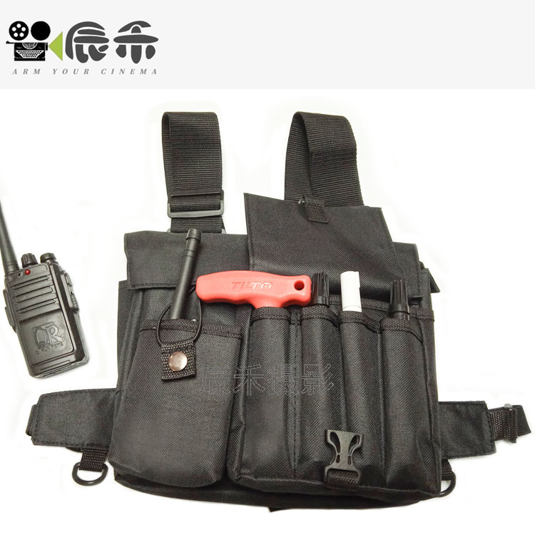 arri photography assistant chest bag waist bag walkie-talkie lighting engineer and crew field service film crew set toolkit