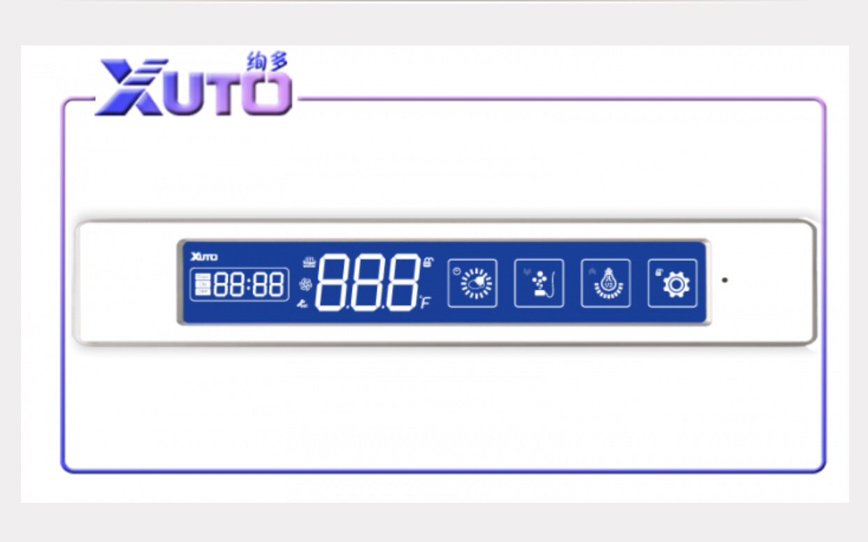The original intelligent controller computer plate plug - in panel display for A8C original DELIAL