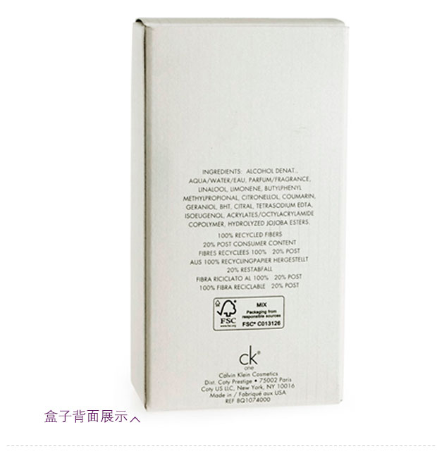 Nước hoa trung tính chính hãng CK one nam và nữ lâu năm Eau de Toilette 15ml / 100ml / 200ml Lite nước hoa body