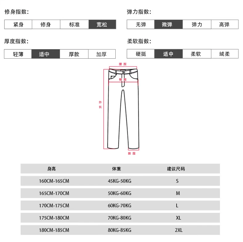 Quần yếm mùa thu nam giản dị hoang dã đẹp trai cắt cúp quần xu hướng quần trẻ trung 2019 mới - Quần mỏng