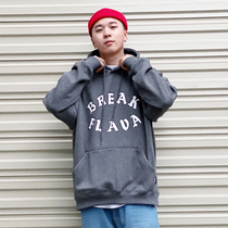 SOULSTYLE original BREAK FLAVA hip hop Hip Hop Hip Hop rap skateboard loose plus velvet long sleeve hoodie