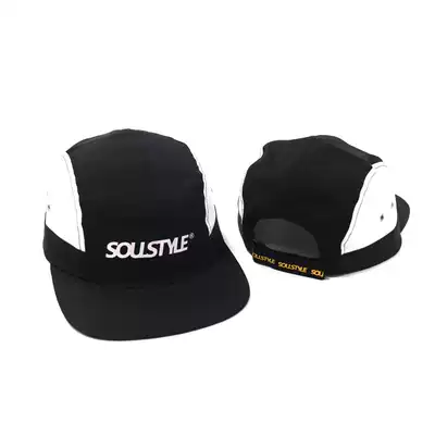 SOULSTYLE original American black and white color five-page cap hip hop hip hop hip hop baseball cap sunboard hat