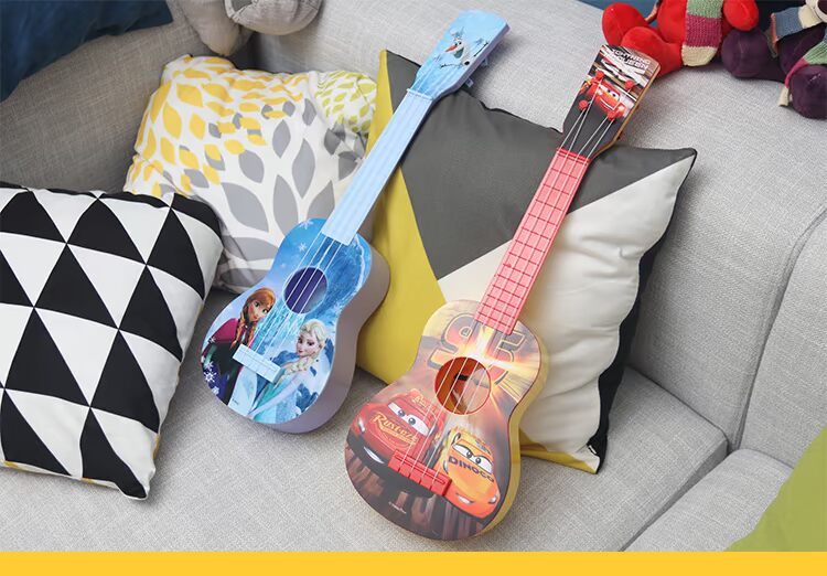 Gửi dây đeo Clarinet Disney Chính hãng cho trẻ nhỏ Guitar Ukulele Nhạc cụ Đồ chơi Âm nhạc Quà tặng năm mới đồ chơi giáo dục
