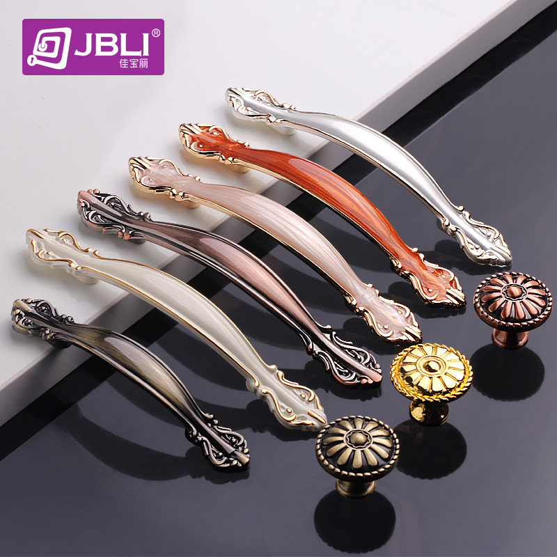 Canon Lieu style ivory white pull handle modern minimalist wardrobe drawer cabinet handle cabinet door single-hole small handle