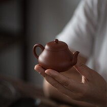 Yixing purple clay pot kung fu tea rock tea Oolong tea set Original mine Zhaozhuang Zhuni all handmade Junde pot Mengchen pot