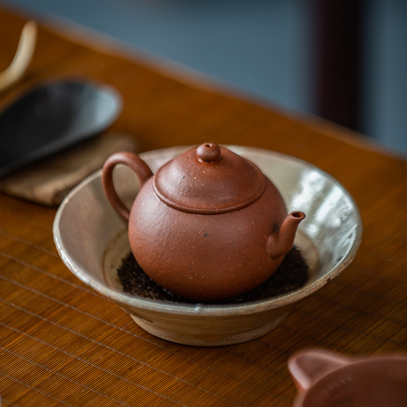 Lixing Purple Sand Pot Single Double Small Pot Kung Fu Teapot Yellow Dragon Mountain Iron Sand Old Zhu Clay Menchen Round Pearl Horizontal Pot