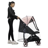 Универсальная коляска, дождевик, ветрозащитная очень большая дышащая тележка с зонтиком без запаха, аксессуар