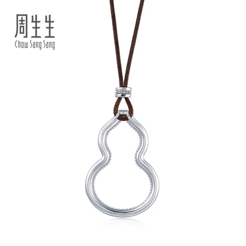 周生生 Платиновая подвеска, ожерелье, платина 950 пробы