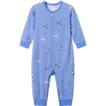 (Same style in the mall) Yings baby clothes spring and autumn style Modal baby jumpsuit autumn newborn baby clothes