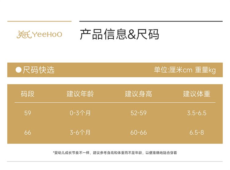 英氏婴儿衣服新生儿见面礼盒礼物初生小宝宝套装送礼满月12件套 — 33