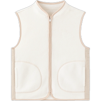Yings baby vest autumn polar fleece anti-static vest boys and girls vest 2024 new baby vest