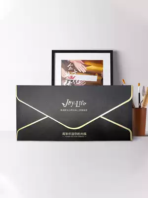 Envelope custom bronzing LOGO printing Custom-made corporate logo business gift packaging free design Fast shipping